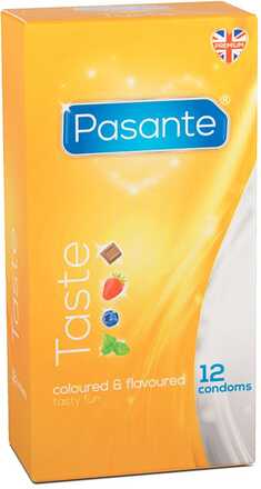 Pasante Taste 12-pack Smaksatta Kondomer