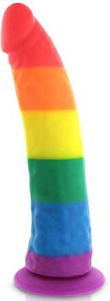 Pride Silicone Rainbow Dildo