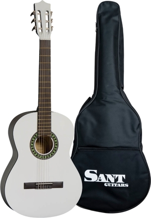 Sant Guitars CL-50-WH spansk guitar hvid