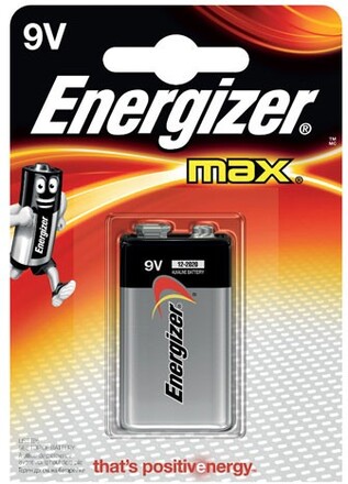 Energizer Max 9V batteri