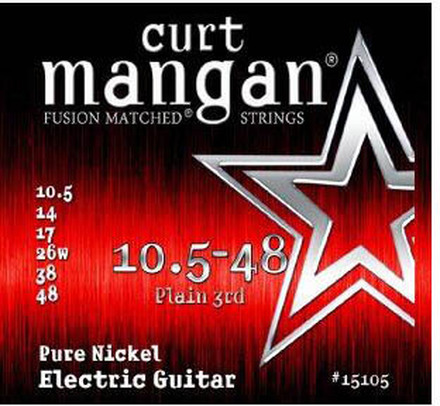 Curt Mangan 15105 Pure Nickel el-guitarstrenge 0105-048