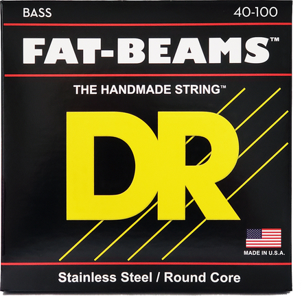 DR Strings FB-40 Fat Beams bas-strenge, 040-100