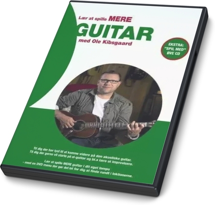 Lær at spille MERE guitar med Ole Kibsgaard 2 DVD + CD