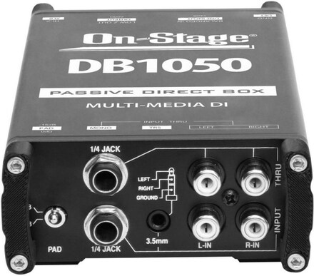 On-Stage DB1050 passiv DI-box