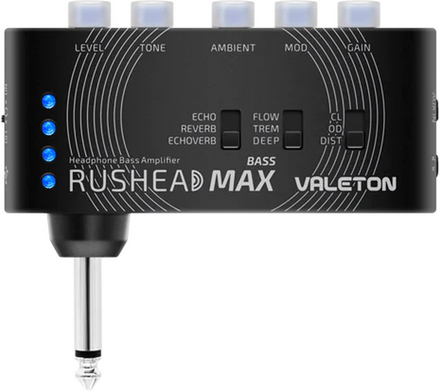 Valeton RH-101 Rushead Max Bass hovedtelefonforstærker til bas