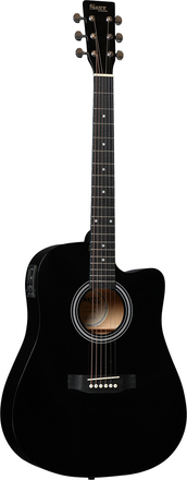 Sant Guitars AC-86 EQ BK western-guitar black