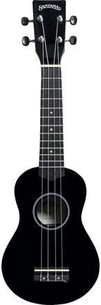 Santana 01 BK ukulele black