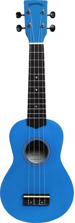 Santana 01 BL ukulele blå