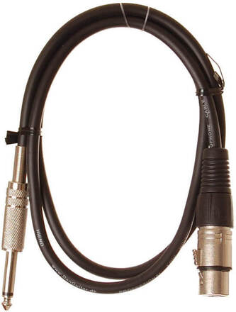 HiEnd XLR-til-jack-kabel 1 meter