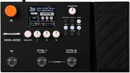 Nux MG-400 gitar-multieffekt-pedalboard