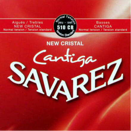 Savarez 510CR New Corum nylonstrenger til spansk/klassisk gitar, rød