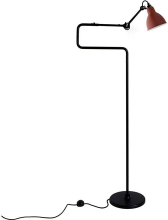 DCW - 411 Stehleuchte Rot Lampe Gras