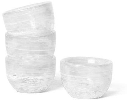 ferm LIVING - Tinta Egg Cups Set of 4 White ferm LIVING