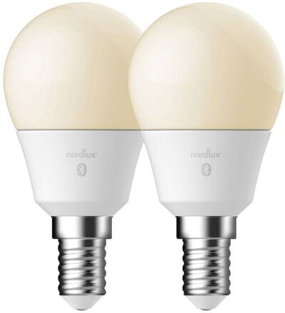 Nordlux - Leuchtmittel Smart 4,5W (470lm) 2200-6500K White 2-pack E14 Nordlux