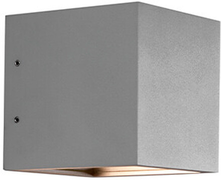 Light-Point - Cube LED Außen-Wandleuchte XL 3000K Down Silber