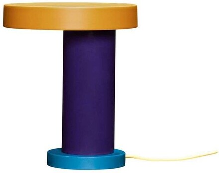 Hübsch - Magic Tischleuchte Purple/Petrol/Orange/Yellow Hübsch
