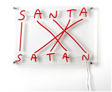 Seletti - Santa-Satan LED-Sign Seletti