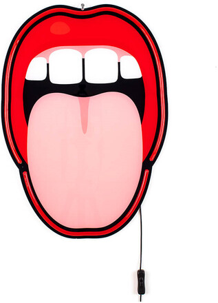 Seletti - Blow Tongue LED Wandleuchte Seletti