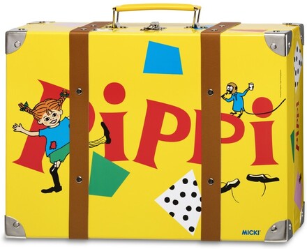 Pippi Långstrump Koffert 32 cm (gul)