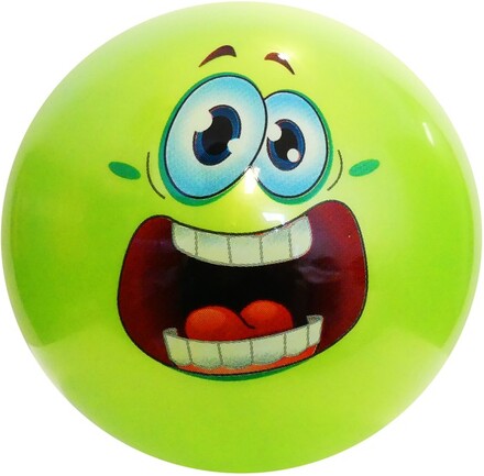 SportMe Funnyface boll 24 cm (Grön)