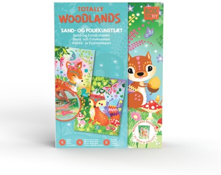 Box CanDIY Totally Woodlands Sand och foliekonst