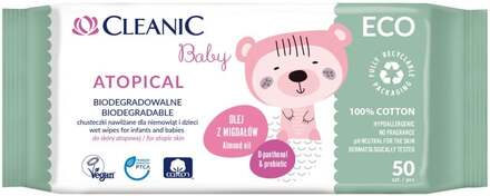 Cleanic Baby ECO Atopical Våtservetter