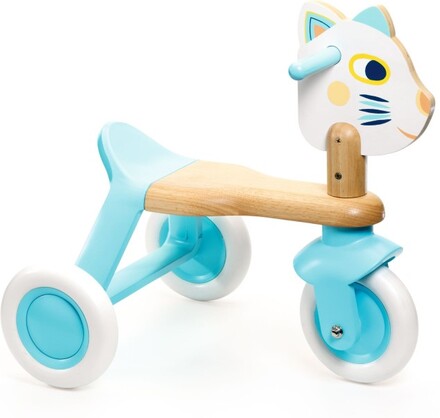 Djeco Trehjuling BabyScooti (Blå)