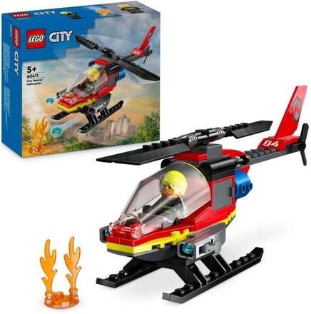 LEGO City Fire 60411 Brandräddningshelikopter