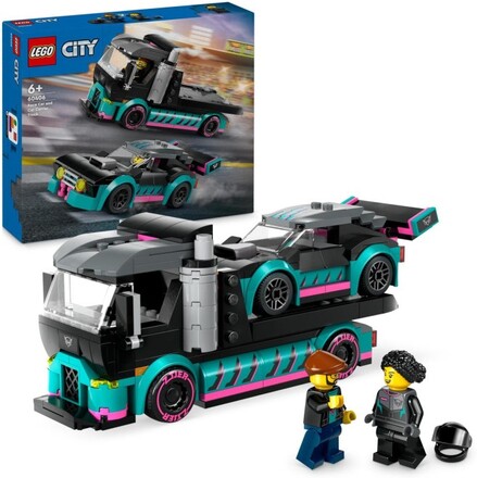 LEGO City Great Vehicles 60406 Racerbil och biltransport