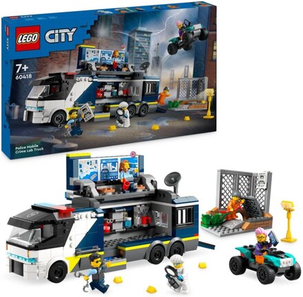 LEGO City Police 60418 Polisens mobila laboratoriebil