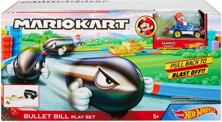 Hot Wheels - Mario Kart Bullet Bill Playset