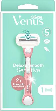 Gillette: Deluxe Smooth Sensitive Razor 1UP 1UP