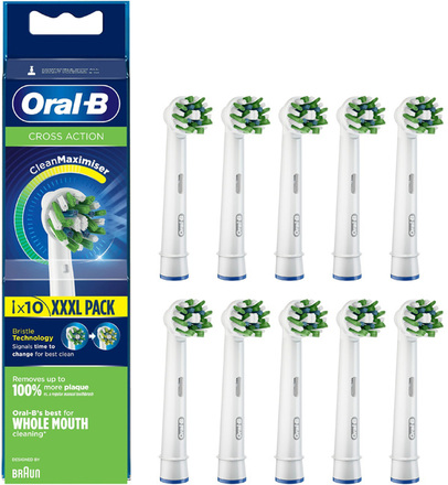 Oral B: Borsthuvud CrossAction 10st