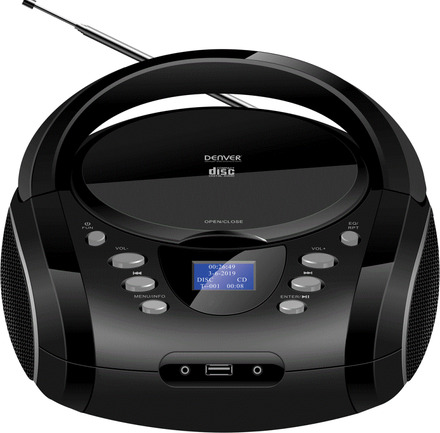 Denver: Boombox med CD/FM/DAB+/USB/AUX