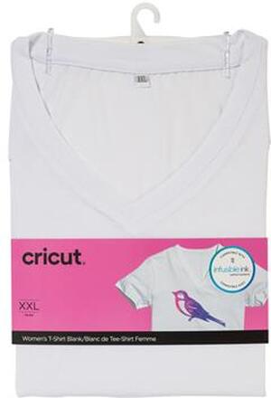Cricut Infusible Ink Women"'s White T-Shirt (XXL)