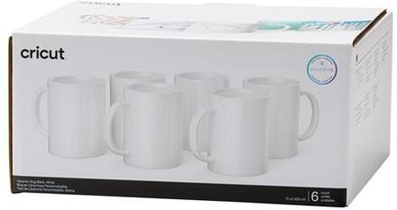 Cricut mug white 440ml (6 pieces)