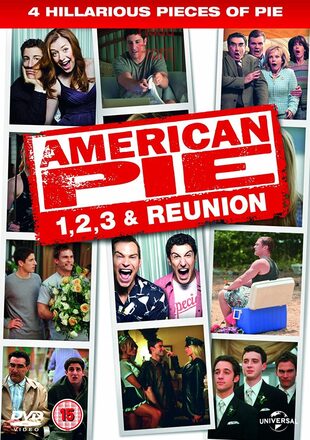 American pie 1-3 + Reunion (Ej svensk text)
