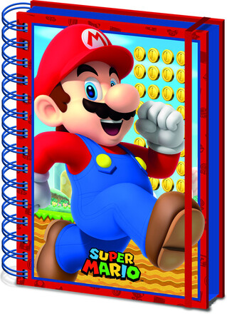 CDU Notebook A5 Wiro Super Mario 3D