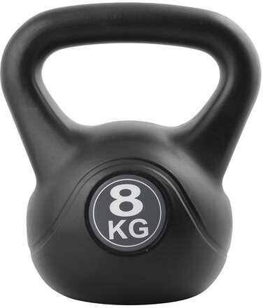 Inshape - Fitness Kettlebell 8 kg - Black