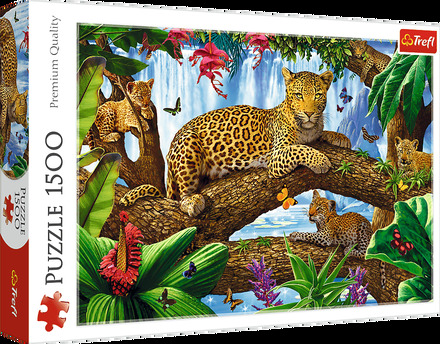 Trefl - Puzzle 1500 pc - Resting among the trees