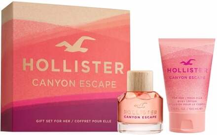 Hollister - Canyon Escape for Her EDP 50 ml + Body Lotion 100 ml- Giftset