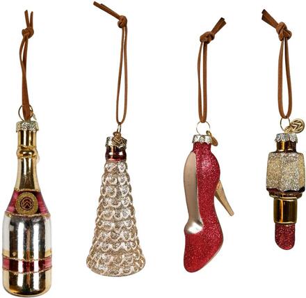 DGA - Mascha Vang collection - 4 pcs Ornaments
