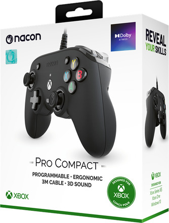 NACON Official Pro Compact Controller Black