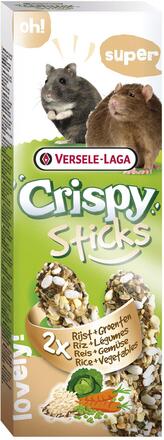 VERSELE LAGA - Sticks Hamsters-Rats Rice & Vegetables 110Gr