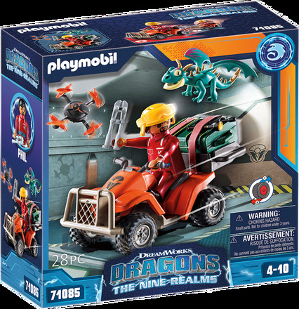 Playmobil - Dragons: The Nine Realms - Icaris Quad with Phil