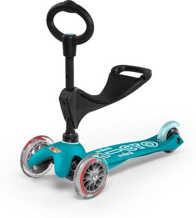 Micro - Mini 3-in-1 Deluxe Scooter - Aqua