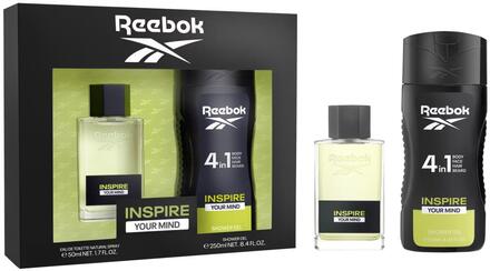 Reebok - Inspire Your Mind EDT 50 ml + Shower Gel 250 ml - Giftset