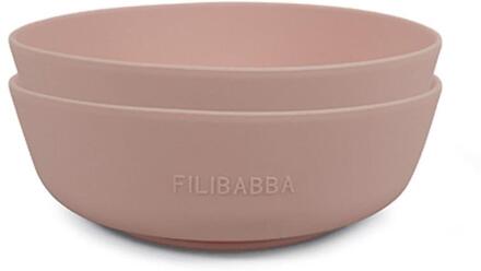 Filibabba - Silicone Bowl 2-Pack - Rose