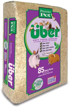 Über - Soft Paper Bedding 85l Nature