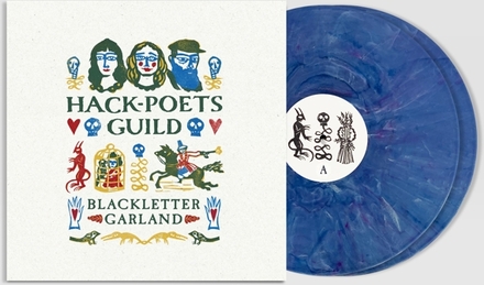 Hack-Poets Guild: Blackletter Garland (Blue)